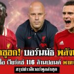 ข่าวลิเวอร์พูลล่าสุด 15 ส.ค. 2568 | สล็อตซูฮกบอร์นมัธก่อนเปิดสนาม + มั่นใจเวียร์ตซ์พาหงส์ยิ่งใหญ่