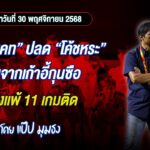 📌”สวาทเเคท” ปลด “โค้ชหระ” พ้นจากเก้าอี้กุนซือ